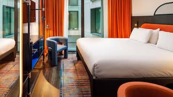 Tribe Essential Atrium | Hypo-allergenic bedding, in-room safe, individually decorated