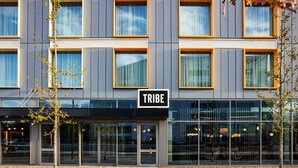 A modern building with a sign reading "TRIBE" above the entrance. - TRIBE Manchester Airport (Manchester)