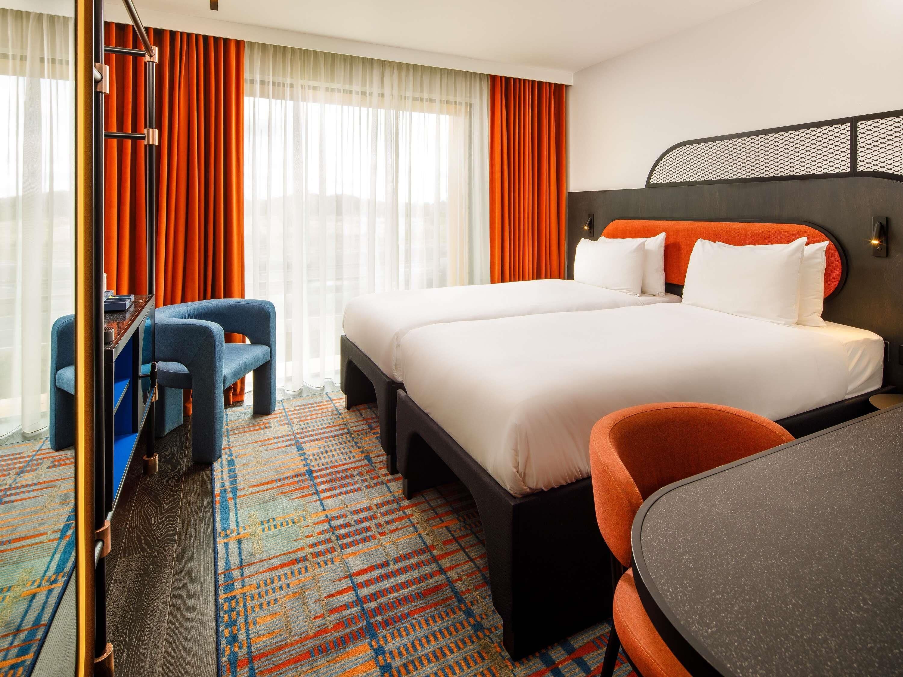 Hypo-allergenic bedding, in-room safe, individually decorated