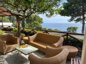 Property grounds - O'Sole Villa in Capri close to the sea (Capri)
