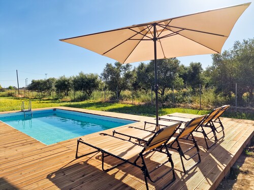 Cozy Owl's Home - a studio countryside house in Pyrgos