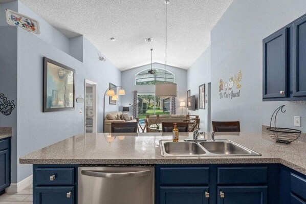 Villa, 4 Bedrooms | Private kitchen - Private Pool Close To Disney lg Hmslps 8 4 Bedroom Villa by RedAwning (Kissimmee)