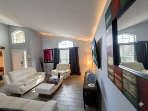 Living area - Private Pool Close To Disney lg Hmslps 8 4 Bedroom Villa by RedAwning (Kissimmee)