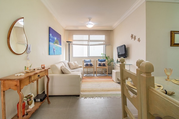 Basic Apartment | Living area | 43-inch LED TV with satellite channels