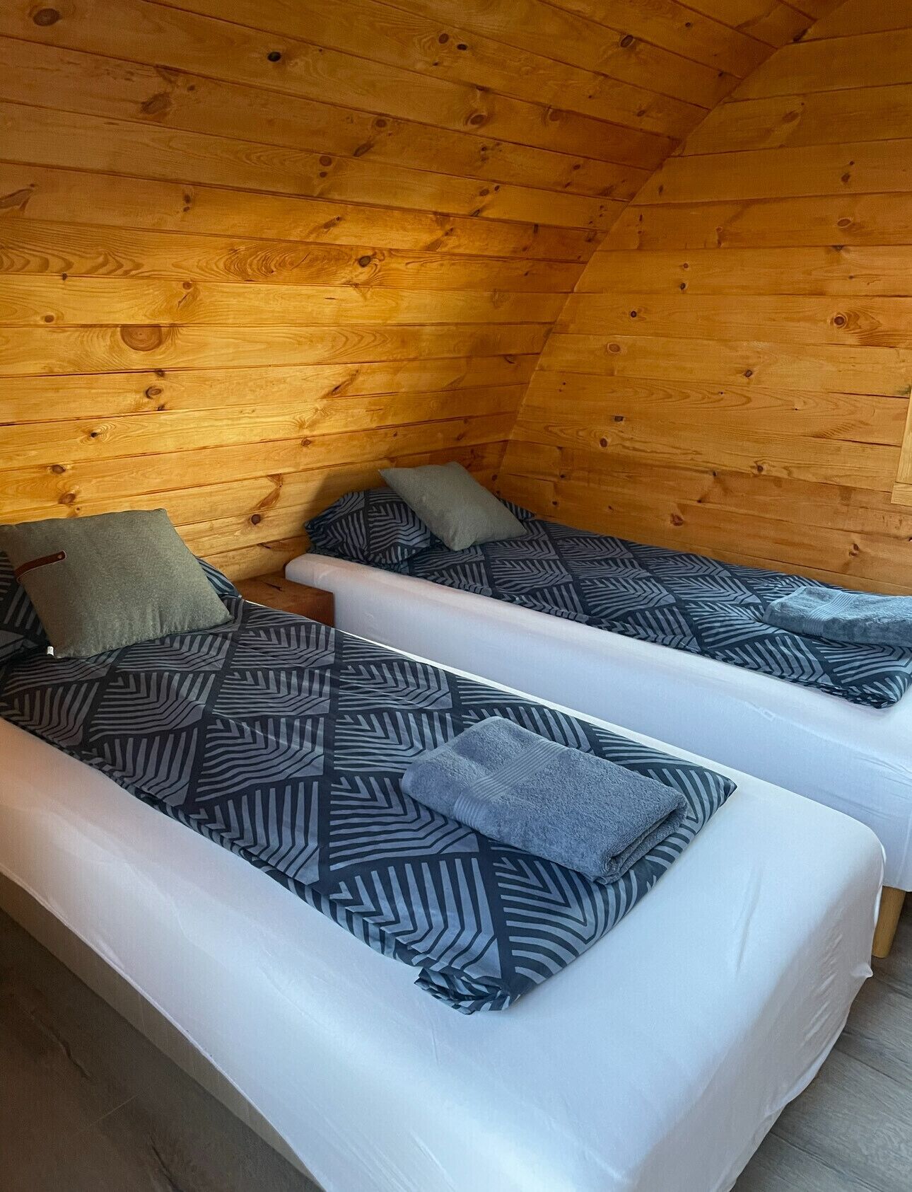 Cabana panoràmica | Habitacions insonoritzades i roba de llit 