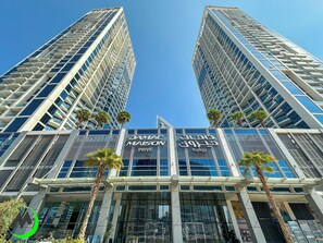 Facciata della struttura