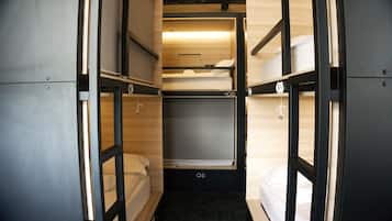 Dormitório compartilhado premium, em dormitório misto | Roupas de cama antialérgicas, Wi-Fi de cortesia