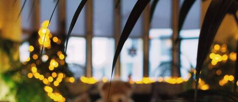 Zona de estar del vestíbulo