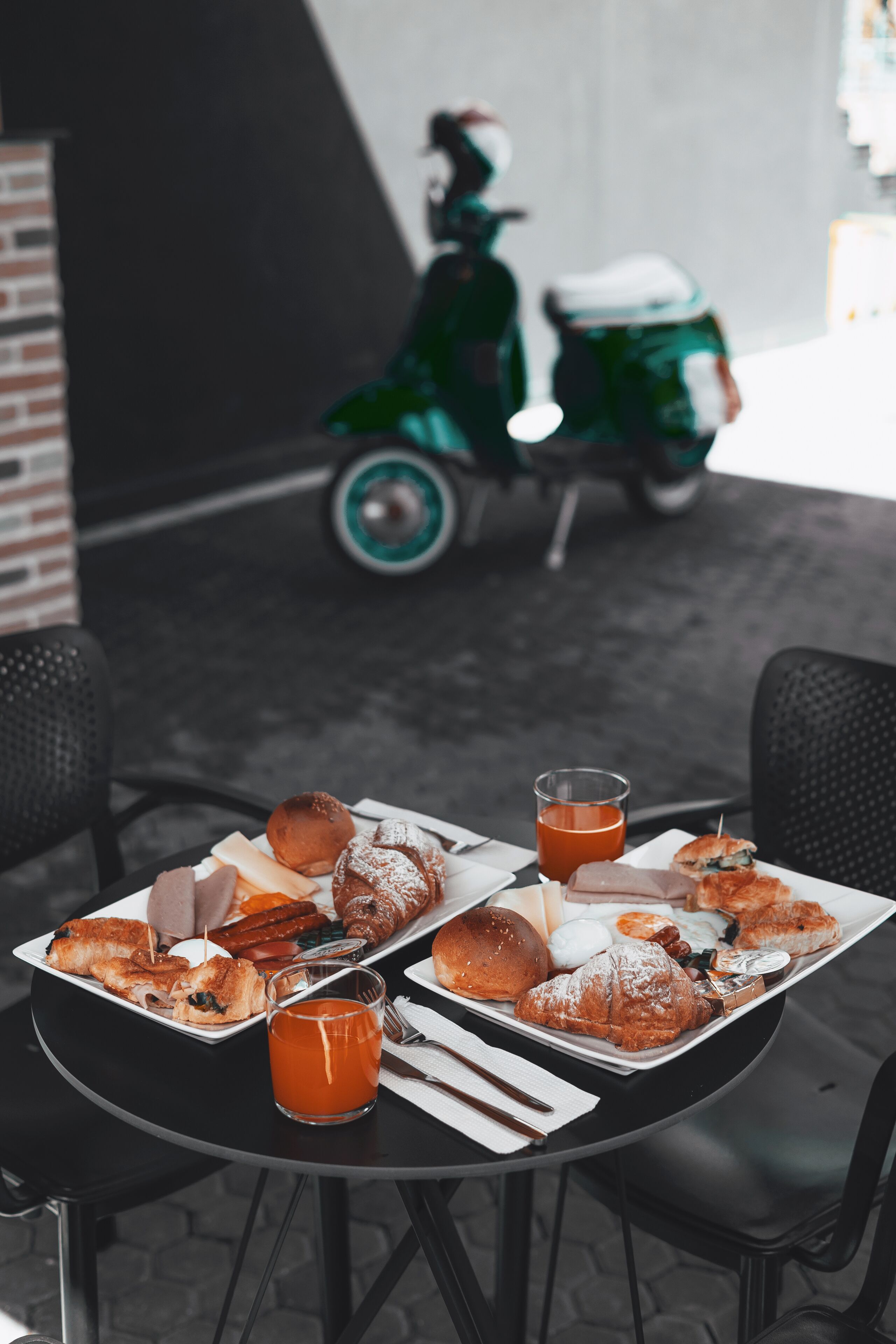Petit déjeuner buffet