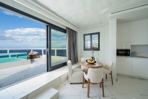 Suite with Private Pool | 1 quarto, roupas de cama premium, quartos à prova de som