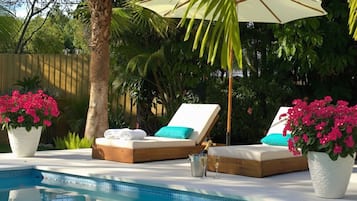 Piscine chauffée