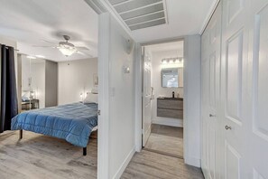 2 bedrooms, iron/ironing board, free WiFi, bed sheets