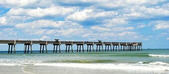 Serene Beach Oasis with Hot Tub & Only 5 Minute Wa