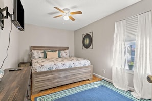 2 slaapkamers, een bureau, gratis wifi