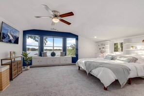 5 soverom, strykejern/-brett, wi-fi og sengetøy