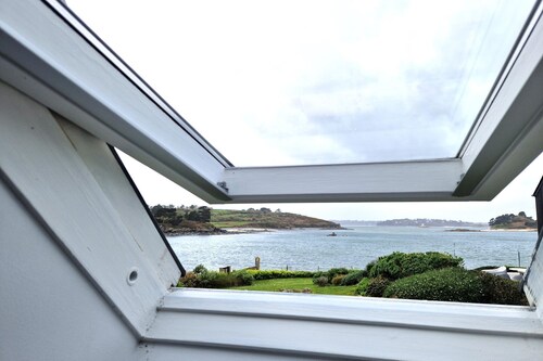 House in Terenez with Stunning Harbour Views