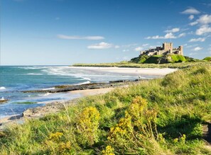 Beach - Pet friendly, fantasy castle, for romantic trysts or for family fun.   (Chillingham)