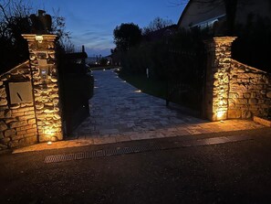 Enceinte de l’hébergement