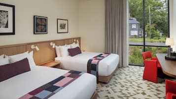 Premium bedding, down duvets, in-room safe, laptop workspace