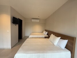 经典复式房, 2 张双人床 | 1 多间卧室、埃及棉床单、高档床上用品、记忆海绵床垫