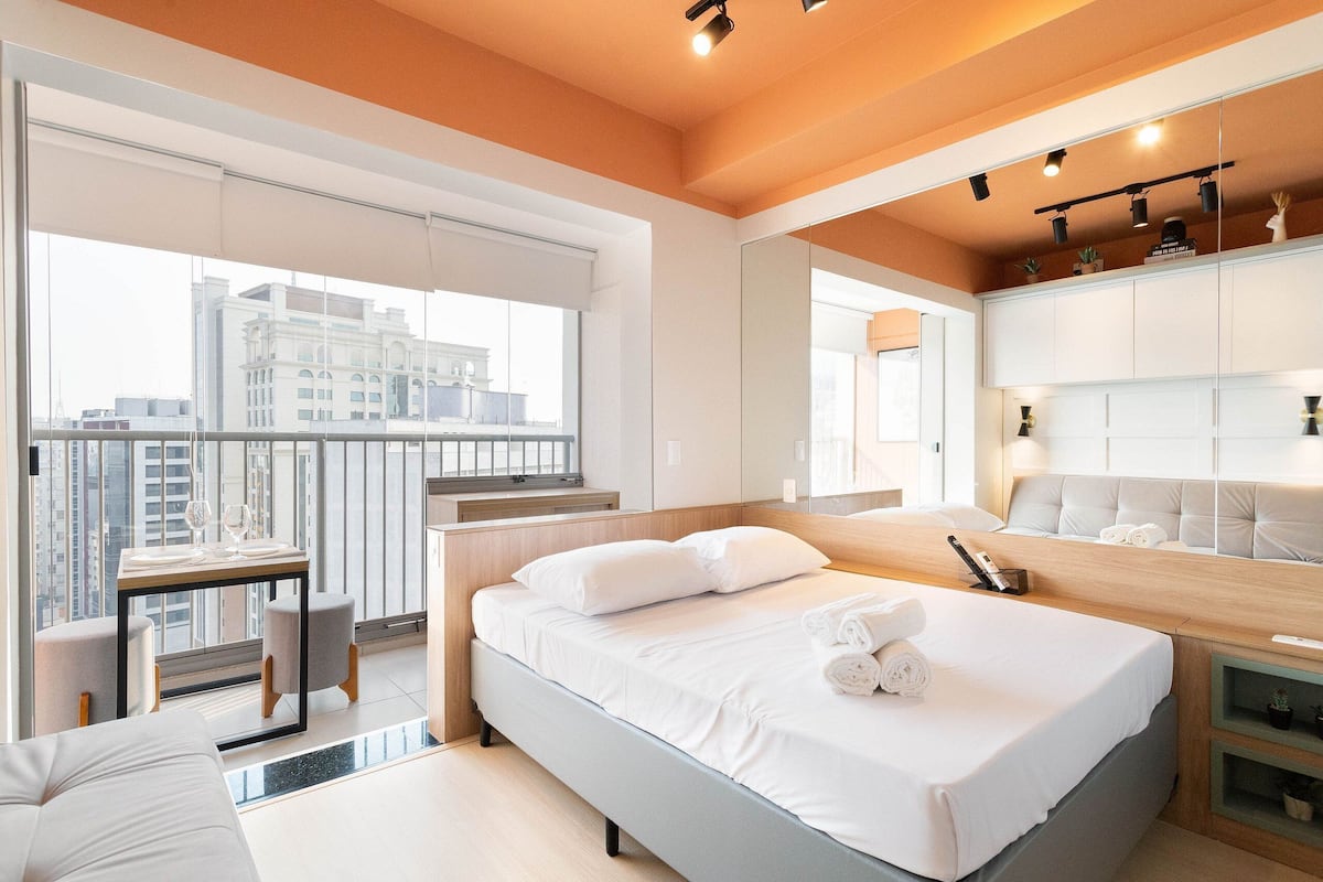 1 habitación y ropa de cama hipoalergénica