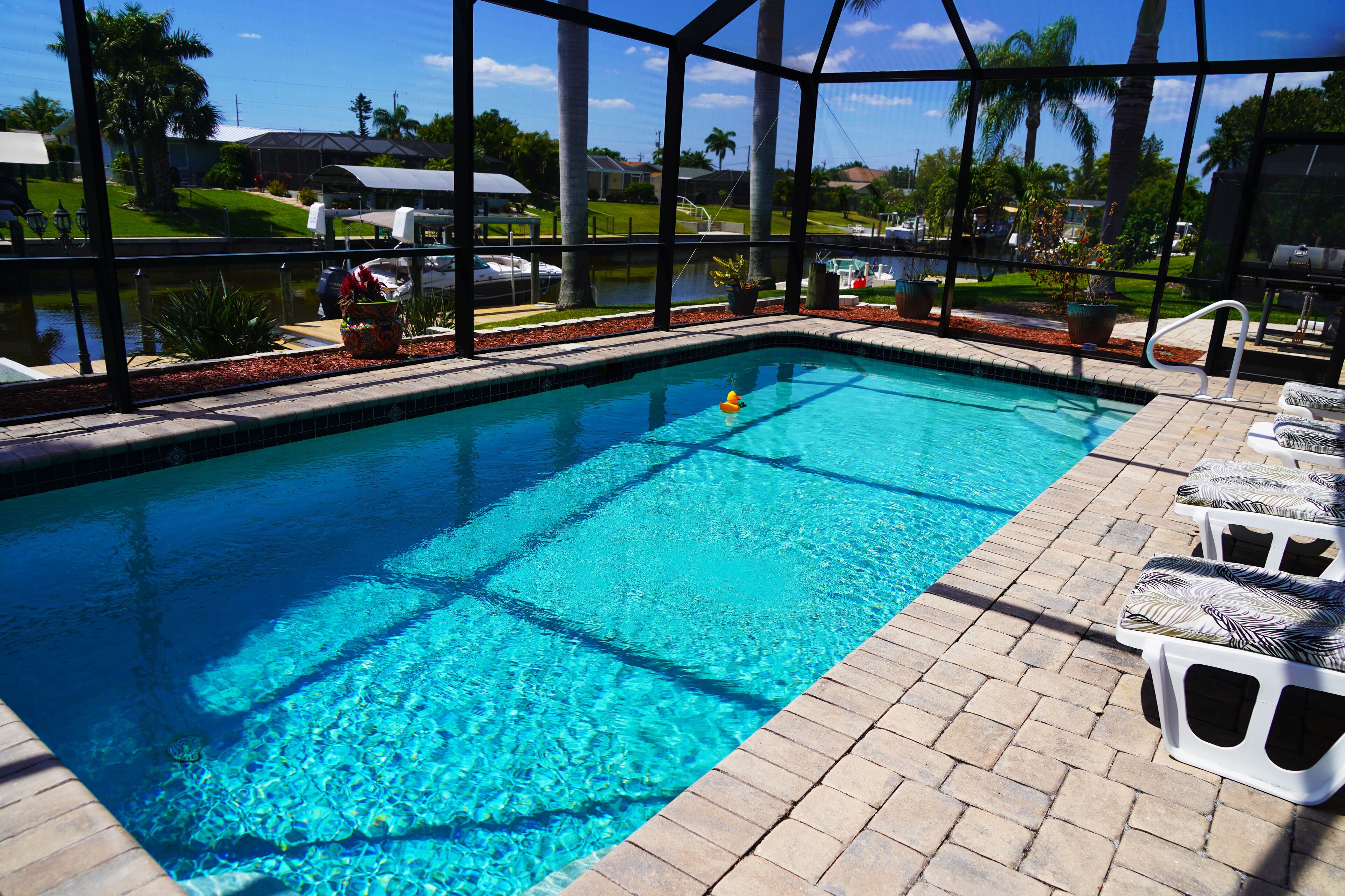 Beautiful private heated pool
