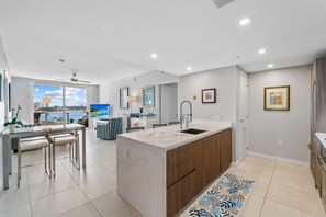 Microwave, oven, stovetop, dishwasher - Sandy Shores Breathtaking Views (Fort Lauderdale)