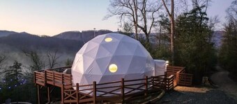 Forest Fairy dome in Smoky mountains - GlampiTiN

