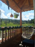 Habitación exclusiva, 1 habitación, balcón, vistas a la montaña | Balcón