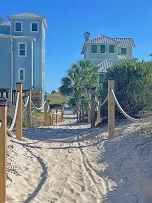 In Strandnähe, Liegestühle