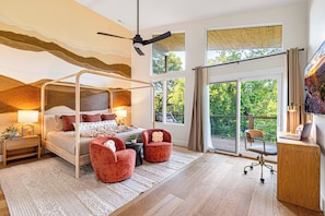 5 bedrooms, desk, iron/ironing board, travel cot - Wellness Retreat • Sleeps 16 • Sauna + Hot Tub • Dog Friendly (Swannanoa)