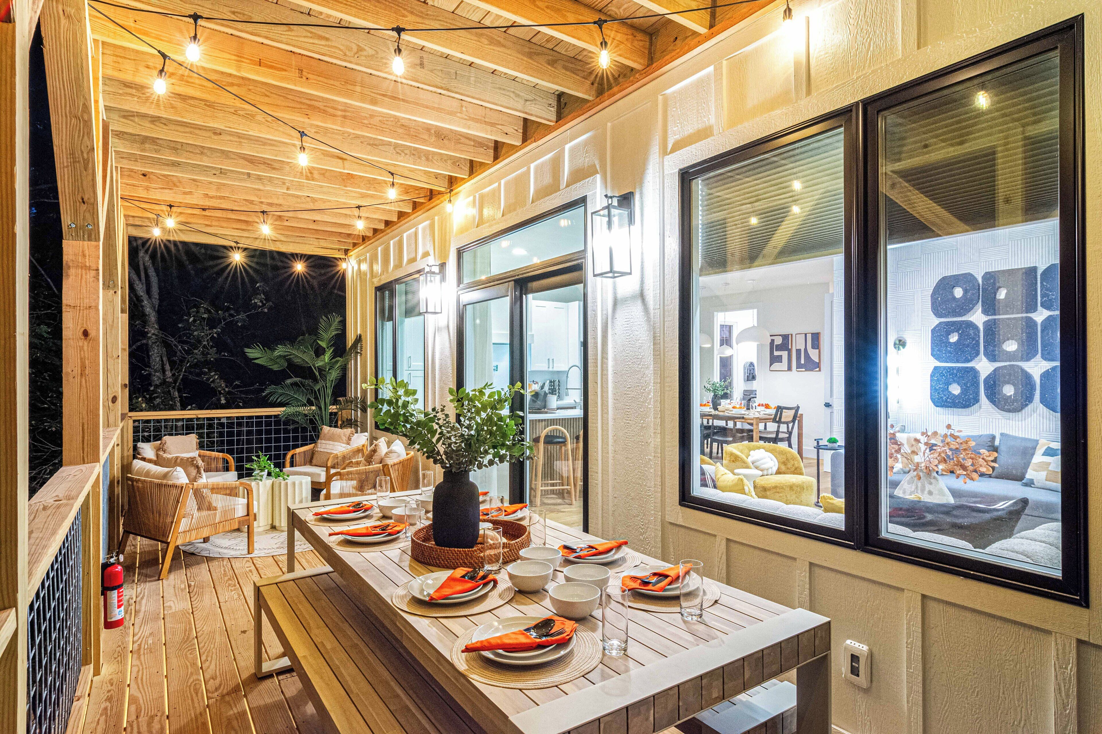 Restauration en plein air