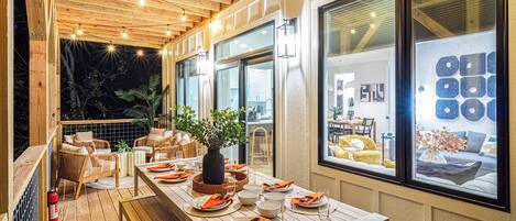 Restauration en plein air