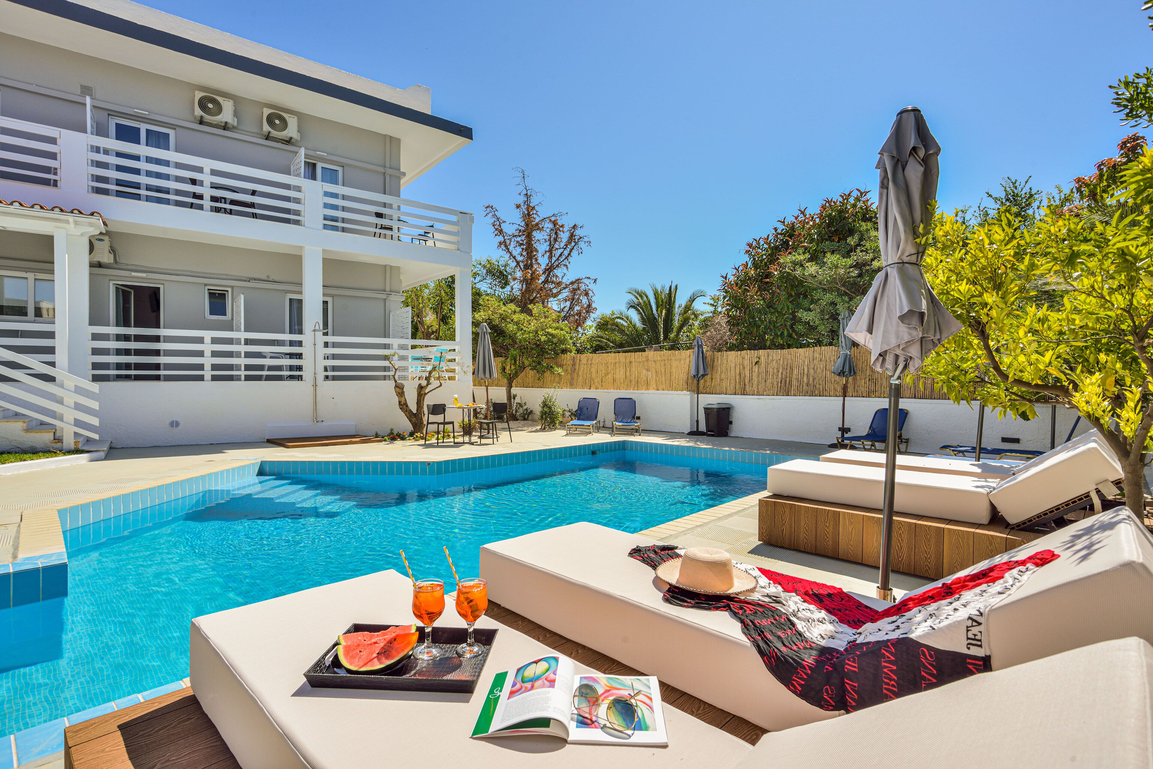 Seasonal outdoor pool