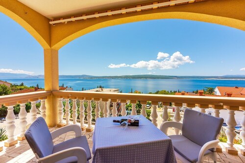 Meerblick Apartment 300 Meter zum Strand