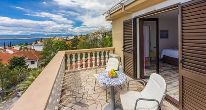 Nur 300 Meter zum Strand mit Meerblick