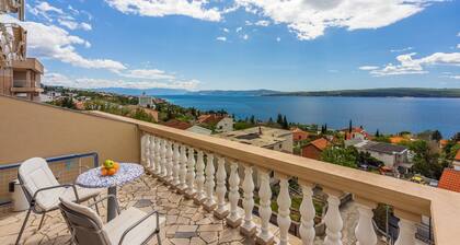 Nur 300 Meter zum Strand mit Meerblick