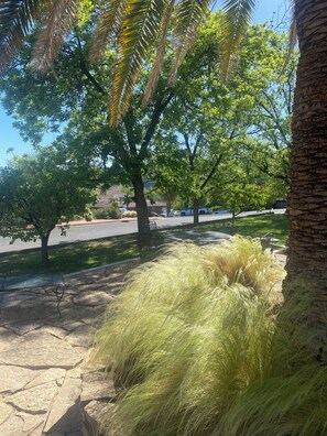 Property grounds - Charming Victorian Cottage - historic district. Nice view, quiet neighborhood. (St. George)