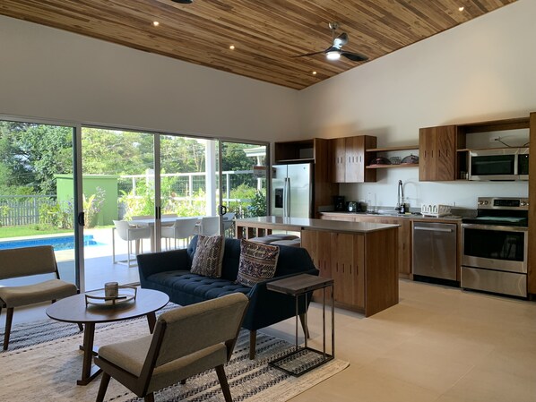 Living area - House Of Shells (Ojochal)