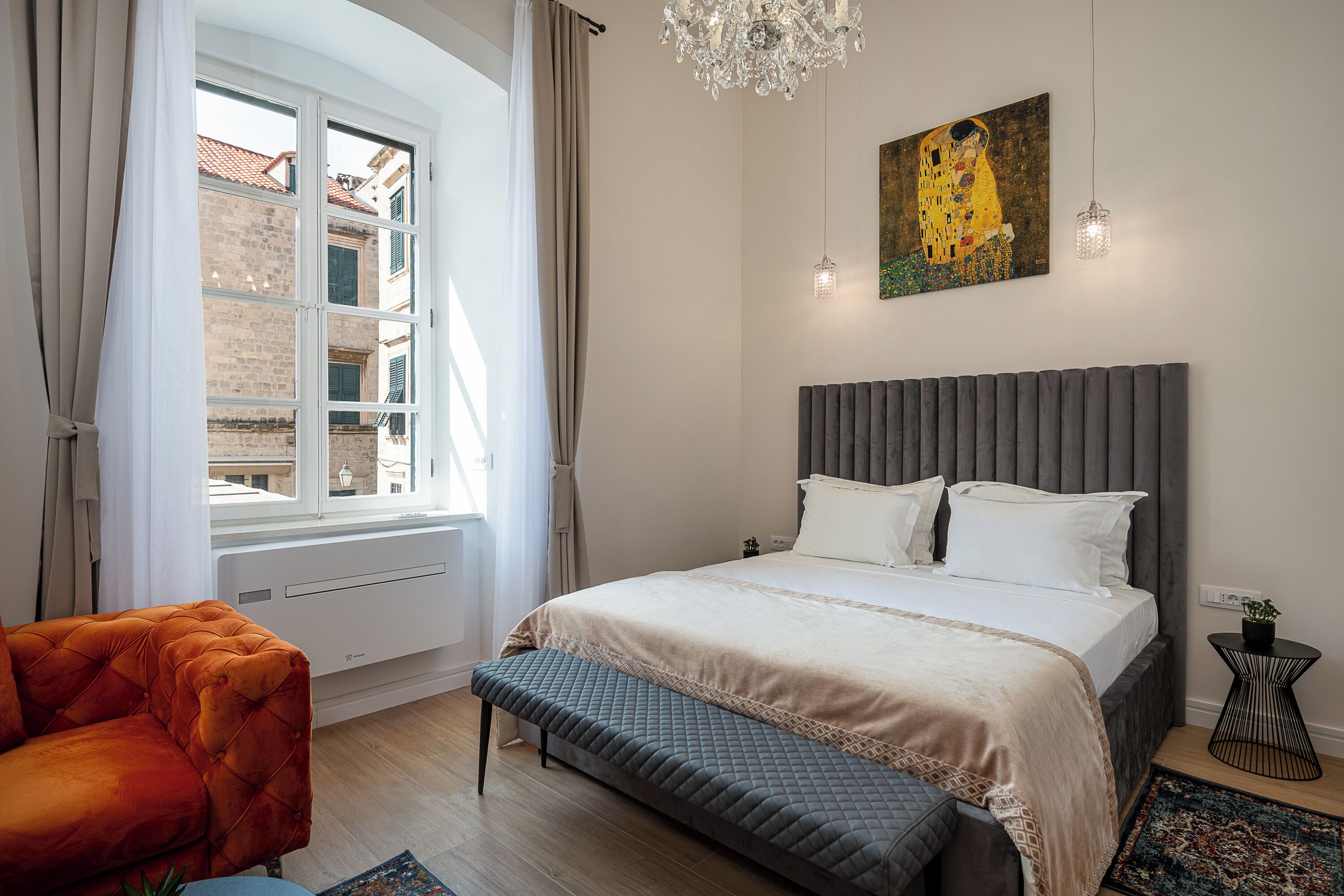 公寓, 城市景觀 | 客房內保險箱、熨斗/熨衣板、免費無線上網、床單