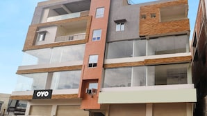 Fassade der Unterkunft
