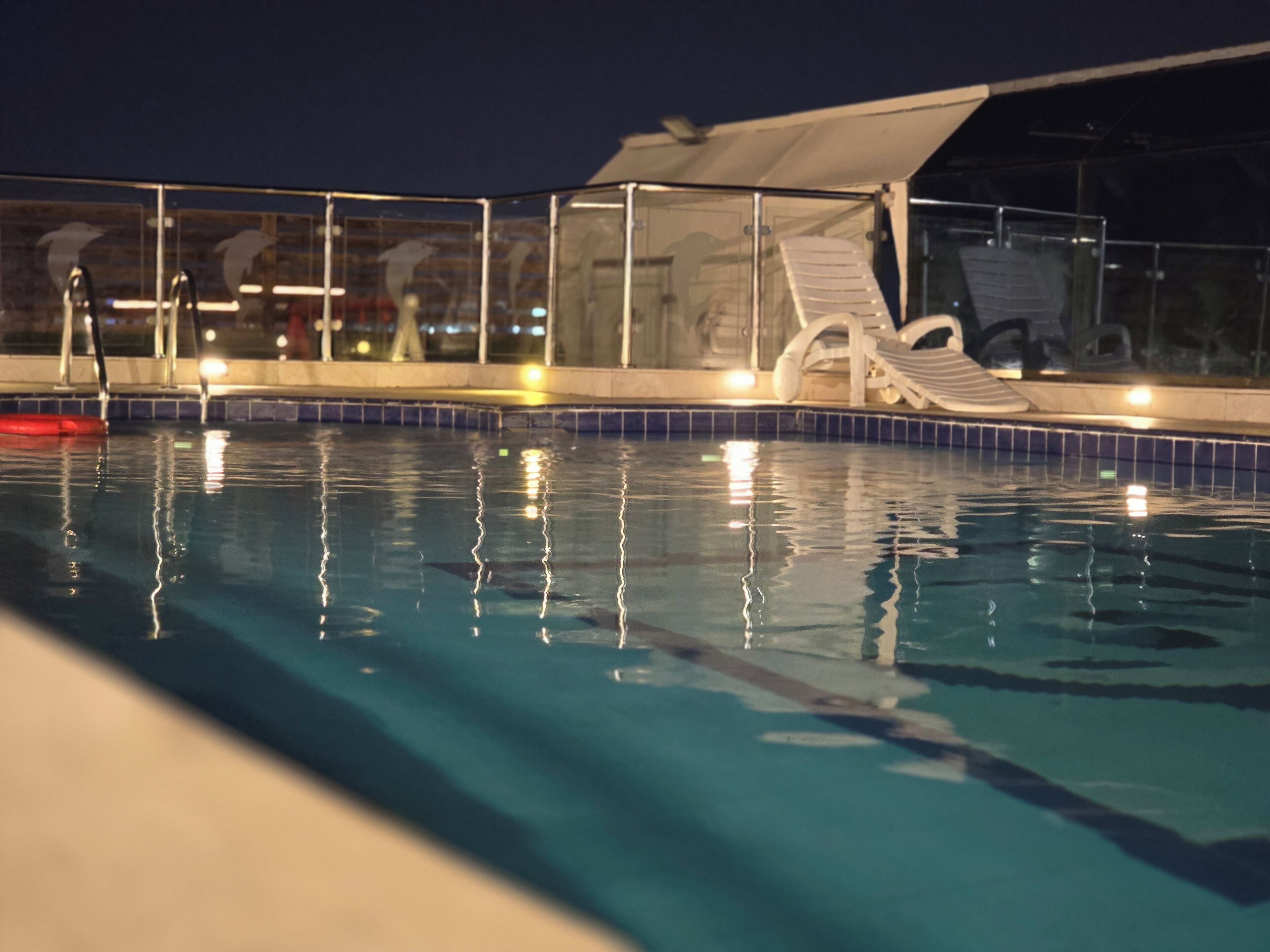 Alberca al aire libre 