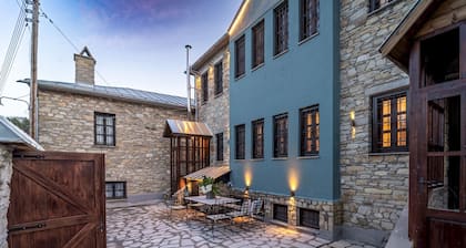 Dandy Villas Nymfaio | Snow Queen | Sauna | Fireplace|Up to 6+2kids
