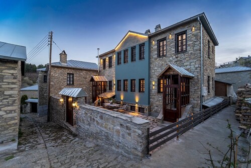 Dandy Villas Nymfaio | Snow Queen | Sauna | Fireplace|Up to 6+2kids