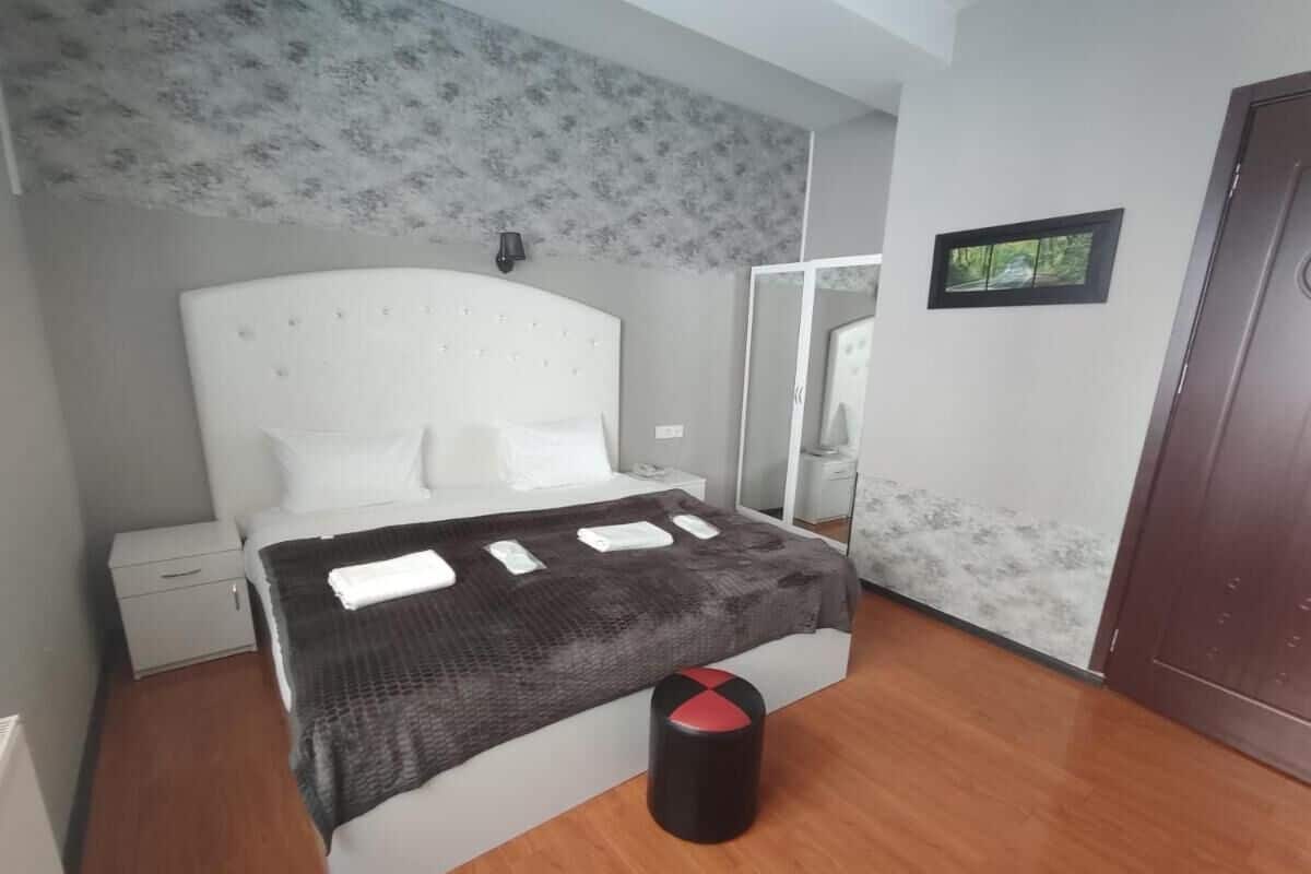 Habitación estándar doble | Minibar, tabla de planchar con plancha, wifi gratis y ropa de cama