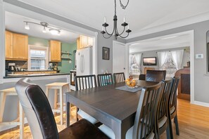 House, Multiple Beds, Patio, City View | Dining