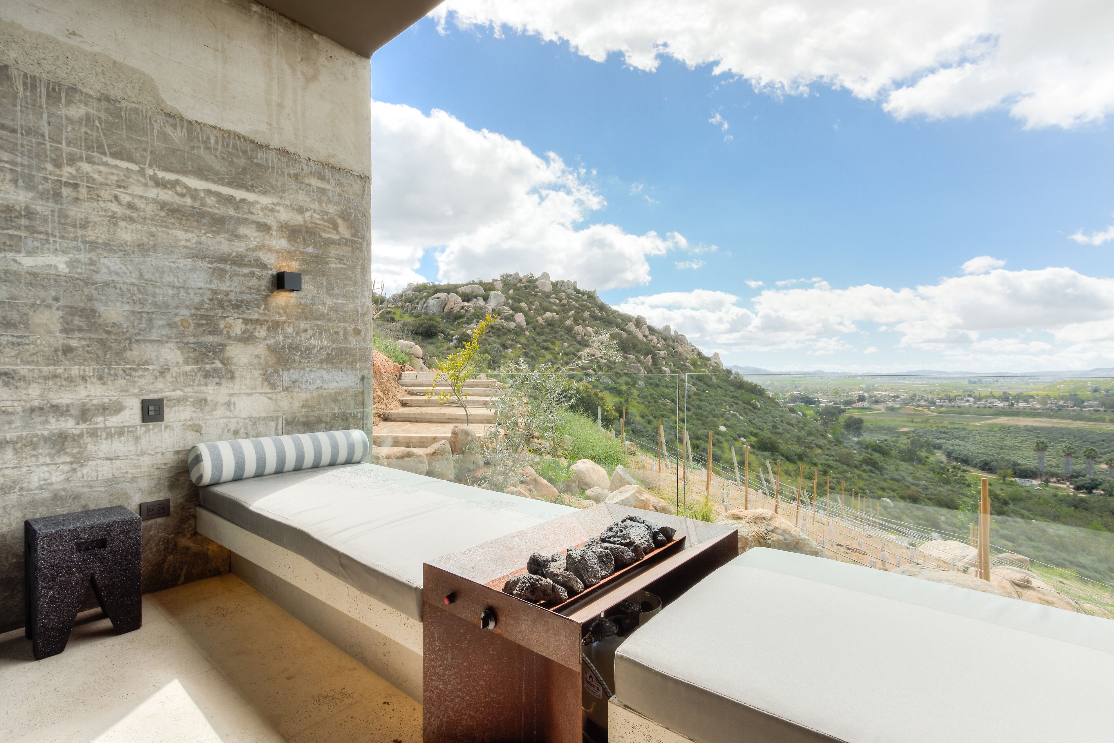 Enceinte de l’hébergement