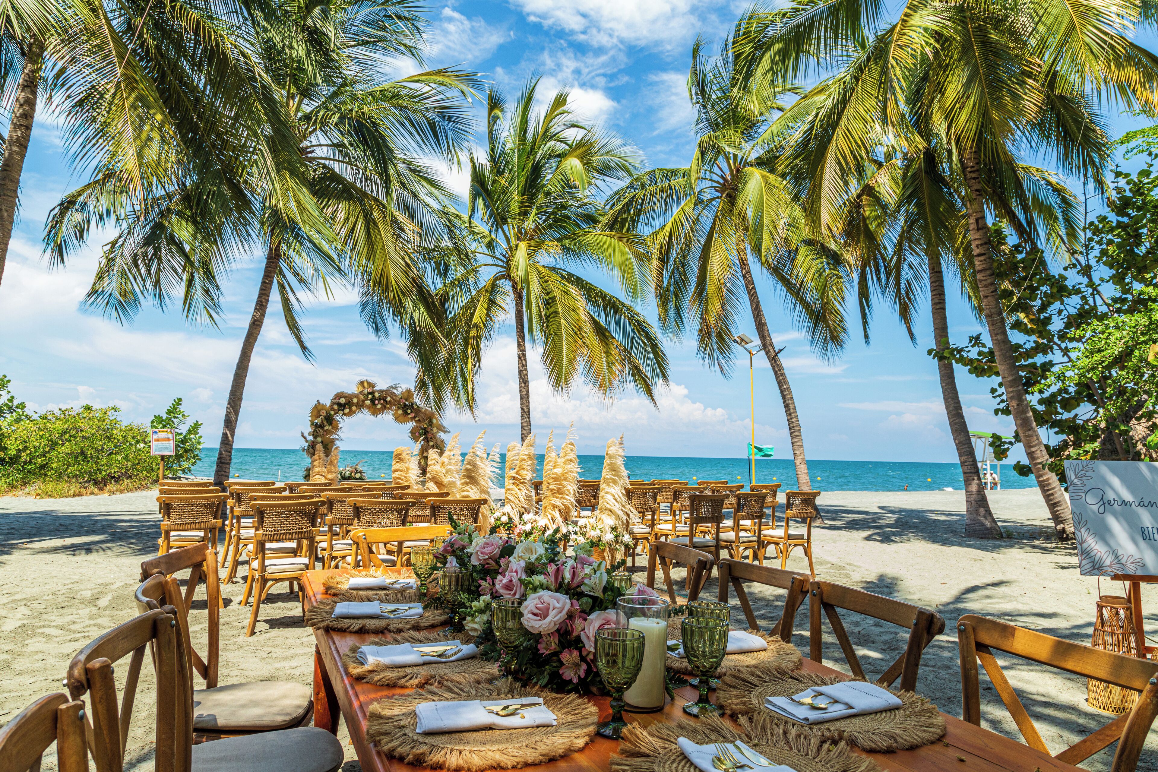 야외 연회 공간