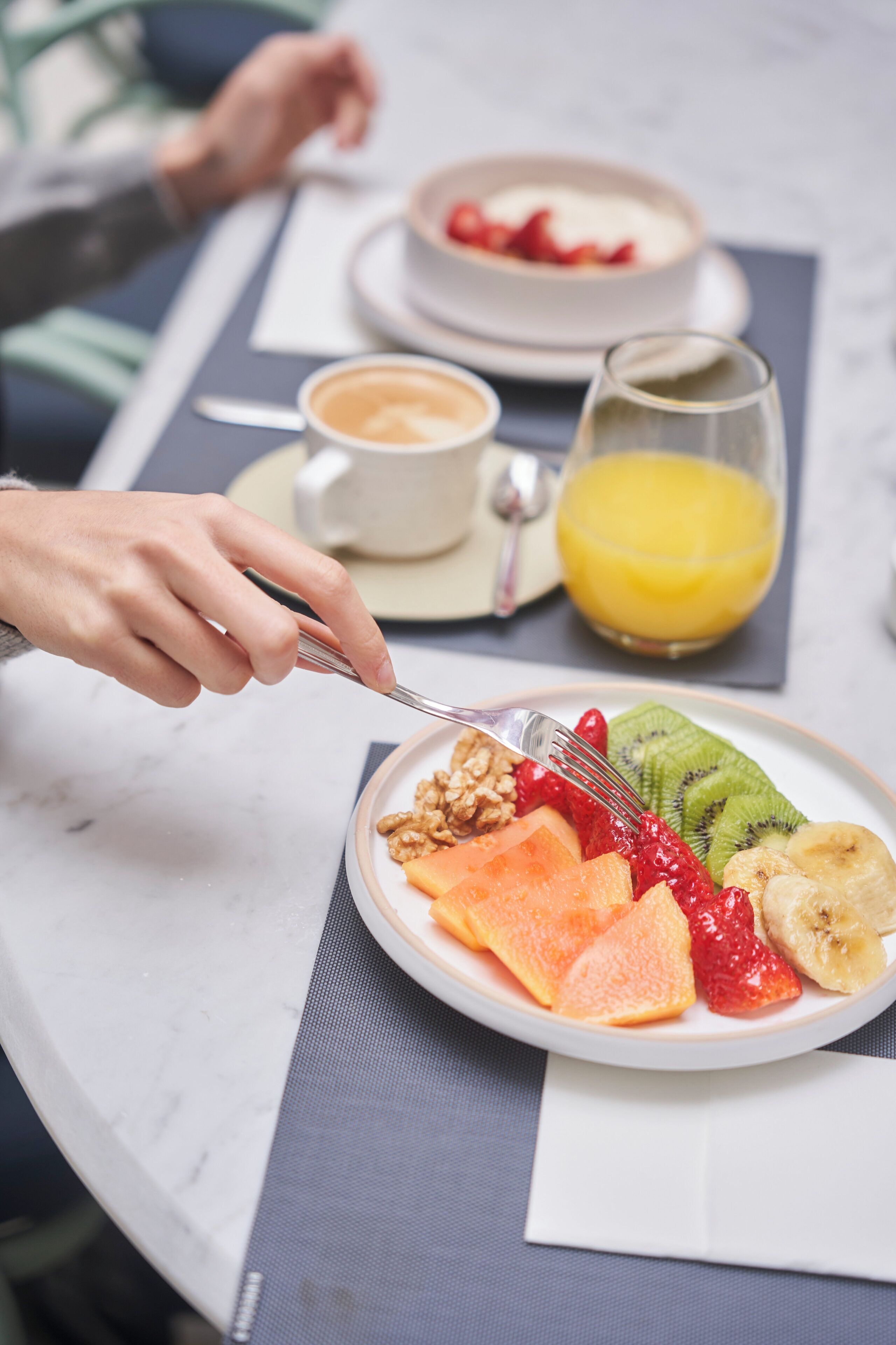 Repas de petit déjeuner
