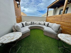 Terrace/patio - Metro Art Hotel (San Juan)